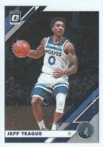 #101 Jeff Teague - Minnesota Timberwolves - 2019-20 Donruss Optic Basketball