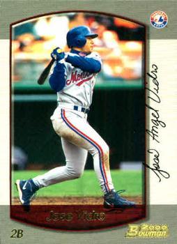 #101 Jose Vidro - Montreal Expos - 2000 Bowman Baseball