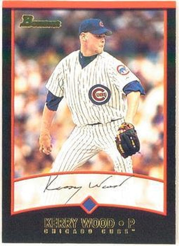 #101 Kerry Wood - Chicago Cubs - 2001 Bowman Baseball