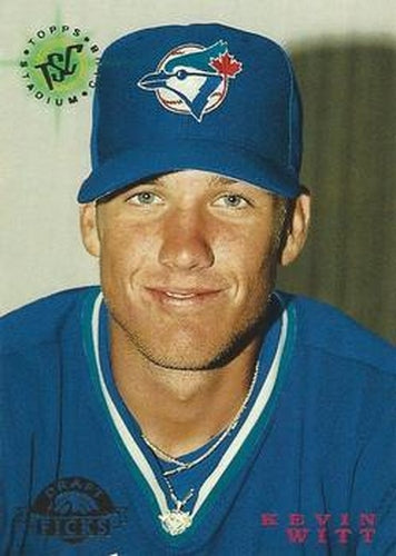 #101 Kevin Witt - Toronto Blue Jays - 1995 Stadium Club Baseball