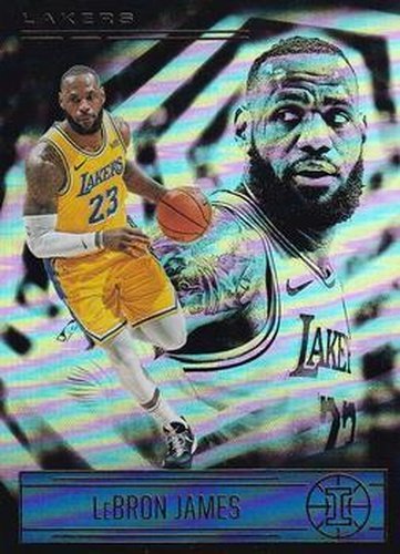 #101 LeBron James - Los Angeles Lakers - 2020-21 Panini Illusions Basketball