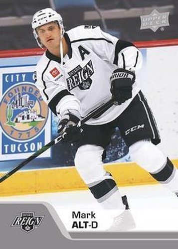 #101 Mark Alt - Ontario Reign - 2020-21 Upper Deck AHL Hockey