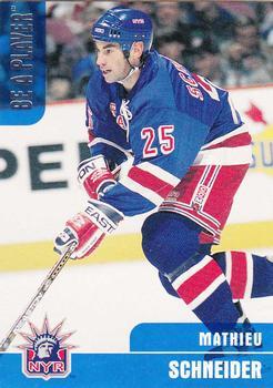 #101 Mathieu Schneider - New York Rangers - 1999-00 Be a Player Memorabilia Hockey