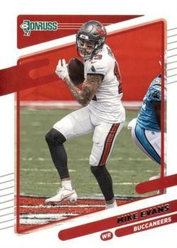 #101 Mike Evans - Tampa Bay Buccaneers - 2021 Donruss Football