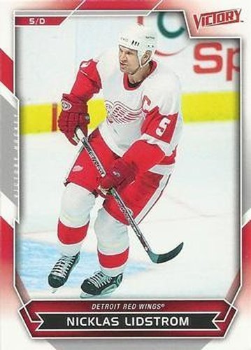 #101 Nicklas Lidstrom - Detroit Red Wings - 2007-08 Upper Deck Victory Hockey
