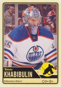 #101 Nikolai Khabibulin - Edmonton Oilers - 2012-13 O-Pee-Chee Hockey