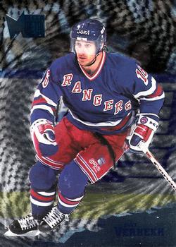#101 Pat Verbeek - New York Rangers - 1995-96 Metal Hockey