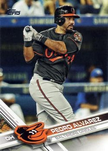 #101 Pedro Alvarez - Baltimore Orioles - 2017 Topps Baseball