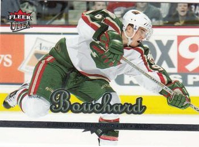 #101 Pierre-Marc Bouchard - Minnesota Wild - 2005-06 Ultra Hockey