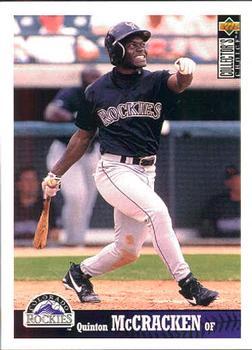 #101 Quinton McCracken - Colorado Rockies - 1997 Collector's Choice Baseball