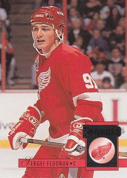 #101 Sergei Fedorov - Detroit Red Wings - 1993-94 Donruss Hockey