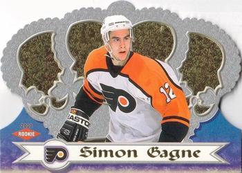 #101 Simon Gagne - Philadelphia Flyers - 1999-00 Pacific Crown Royale Hockey