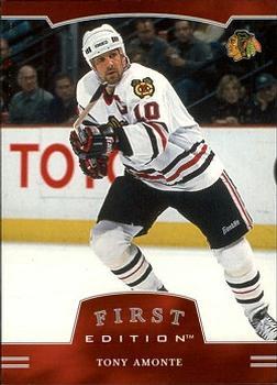 #101 Tony Amonte - Chicago Blackhawks - 2002-03 Be a Player First Edition Hockey