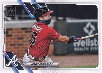 #101 Travis d'Arnaud - Atlanta Braves - 2021 Topps Baseball