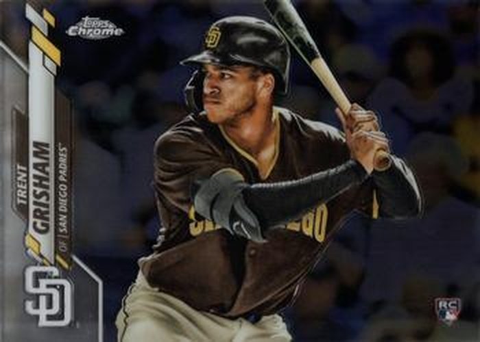 #101 Trent Grisham - San Diego Padres - 2020 Topps Chrome Baseball