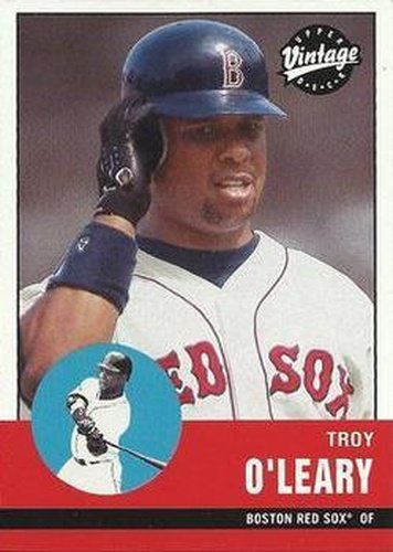 #101 Troy O'Leary - Boston Red Sox - 2001 Upper Deck Vintage Baseball
