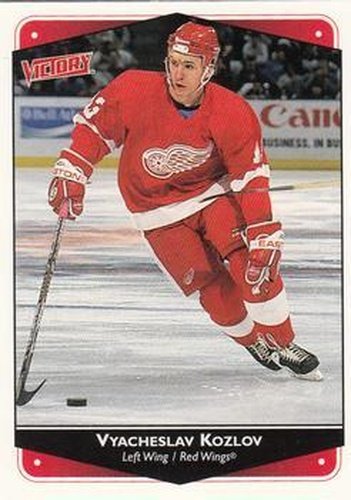#101 Vyacheslav Kozlov - Detroit Red Wings - 1999-00 Upper Deck Victory Hockey