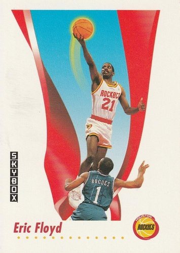 #101 Sleepy Floyd - Houston Rockets - 1991-92 SkyBox Basketball