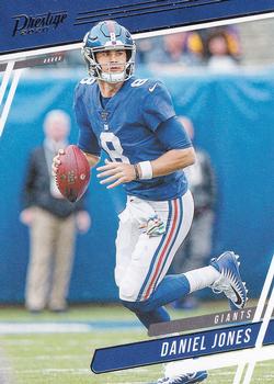 #101 Daniel Jones - New York Giants - 2020 Panini Prestige Football