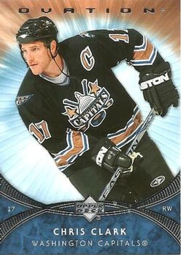 #101 Chris Clark - Chris Clark - 2007-08 Upper Deck Ovation Hockey