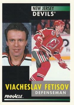 #101 Viacheslav Fetisov - New Jersey Devils - 1991-92 Pinnacle Hockey