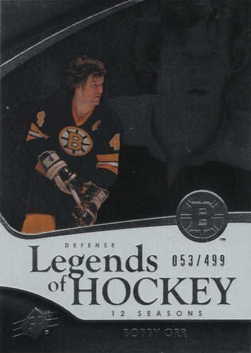 #101 Bobby Orr - Boston Bruins - 2011-12 SPx Hockey