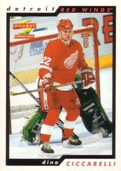 #101 Dino Ciccarelli - Detroit Red Wings - 1996-97 Score Hockey