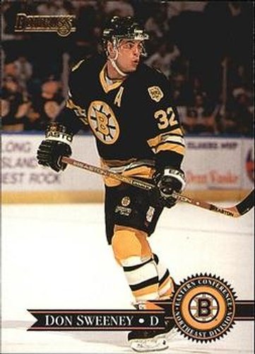 #101 Don Sweeney - Boston Bruins - 1995-96 Donruss Hockey
