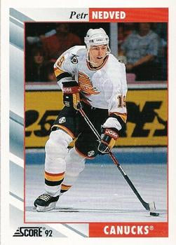#101 Petr Nedved - Vancouver Canucks - 1992-93 Score USA Hockey