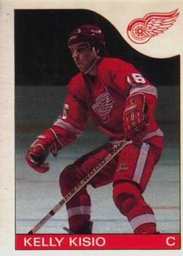 #101 Kelly Kisio - Detroit Red Wings - 1985-86 O-Pee-Chee Hockey