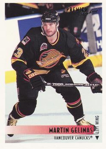 #101 Martin Gelinas - Vancouver Canucks - 1994-95 O-Pee-Chee Premier Hockey