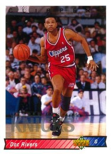 #101 Doc Rivers - New York Knicks - 1992-93 Upper Deck Basketball