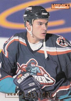 #101 Scott Lachance - New York Islanders - 1995-96 SkyBox Impact Hockey