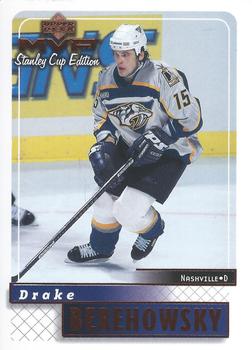 #101 Drake Berehowsky - Nashville Predators - 1999-00 Upper Deck MVP Stanley Cup Edition Hockey