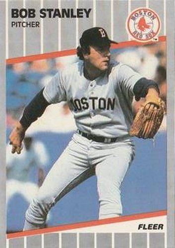 #101 Bob Stanley - Boston Red Sox - 1989 Fleer Baseball