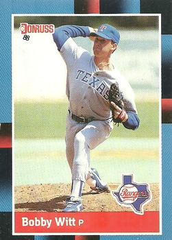 #101 Bobby Witt - Texas Rangers - 1988 Donruss Baseball