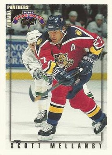 #101 Scott Mellanby - Florida Panthers - 1996-97 Topps NHL Picks Hockey