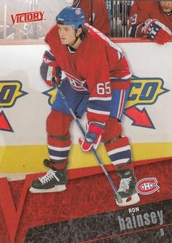 #101 Ron Hainsey - Montreal Canadiens - 2003-04 Upper Deck Victory Hockey