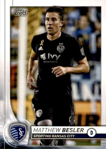 #101 Matt Besler - Sporting Kansas City - 2020 Topps MLS Soccer