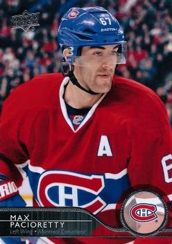 #101 Max Pacioretty - Montreal Canadiens - 2014-15 Upper Deck Hockey