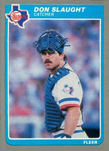 #U-104 Don Slaught - Texas Rangers - 1985 Fleer Update Baseball