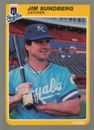 #U-113 Jim Sundberg - Kansas City Royals - 1985 Fleer Update Baseball