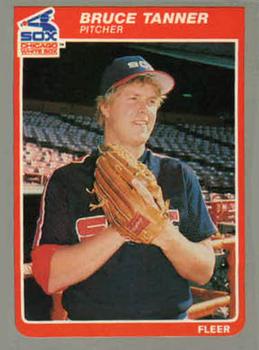 #U-116 Bruce Tanner - Chicago White Sox - 1985 Fleer Update Baseball