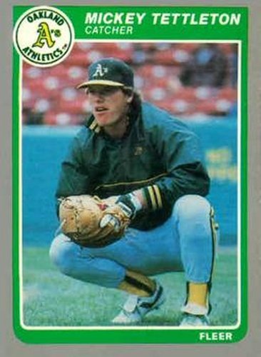 #U-119 Mickey Tettleton - Oakland Athletics - 1985 Fleer Update Baseball