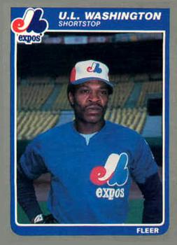 #U-128 U.L. Washington - Montreal Expos - 1985 Fleer Update Baseball