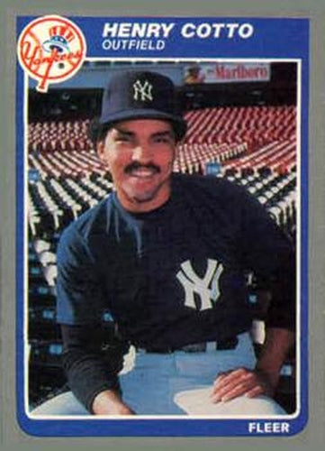 #U-31 Henry Cotto - New York Yankees - 1985 Fleer Update Baseball