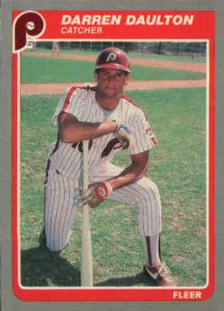 #U-33 Darren Daulton - Philadelphia Phillies - 1985 Fleer Update Baseball