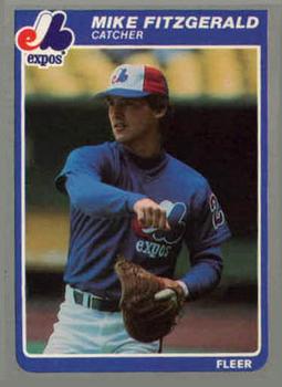 #U-41 Mike Fitzgerald - Montreal Expos - 1985 Fleer Update Baseball