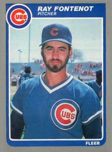 #U-42 Ray Fontenot - Chicago Cubs - 1985 Fleer Update Baseball