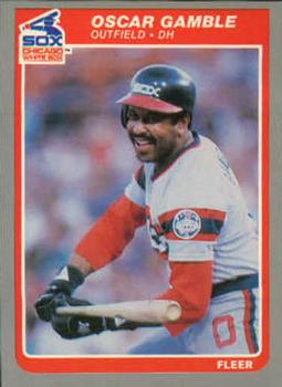 #U-44 Oscar Gamble - Chicago White Sox - 1985 Fleer Update Baseball